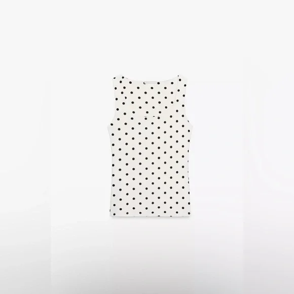 🔥🔥Zara polyamide polka top - Picture 4 of 5